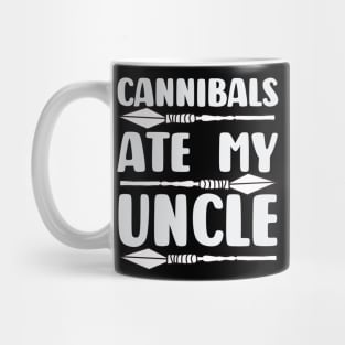 Cannibals Ate My Uncle Joe Biden Political Satire Trump 2024 Mug